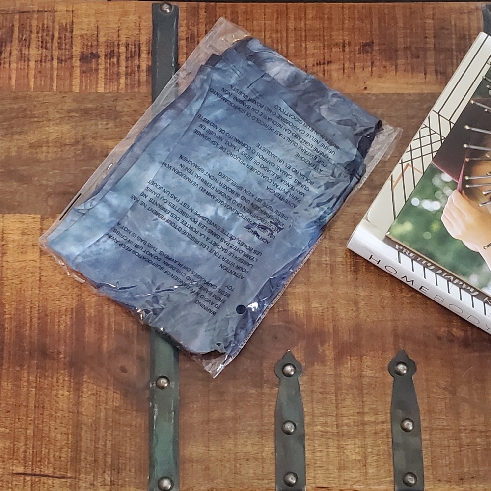 💙 High Waisted Blue Tie Dye Biker Shorts 💙 - Picture 12 of 15